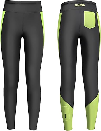 GoldFin Pantalones cortos de neopreno, pantalones cortos de neopreno de 0.079 pulgadas para niños, niñas, niños pequeños, para natación, surf,