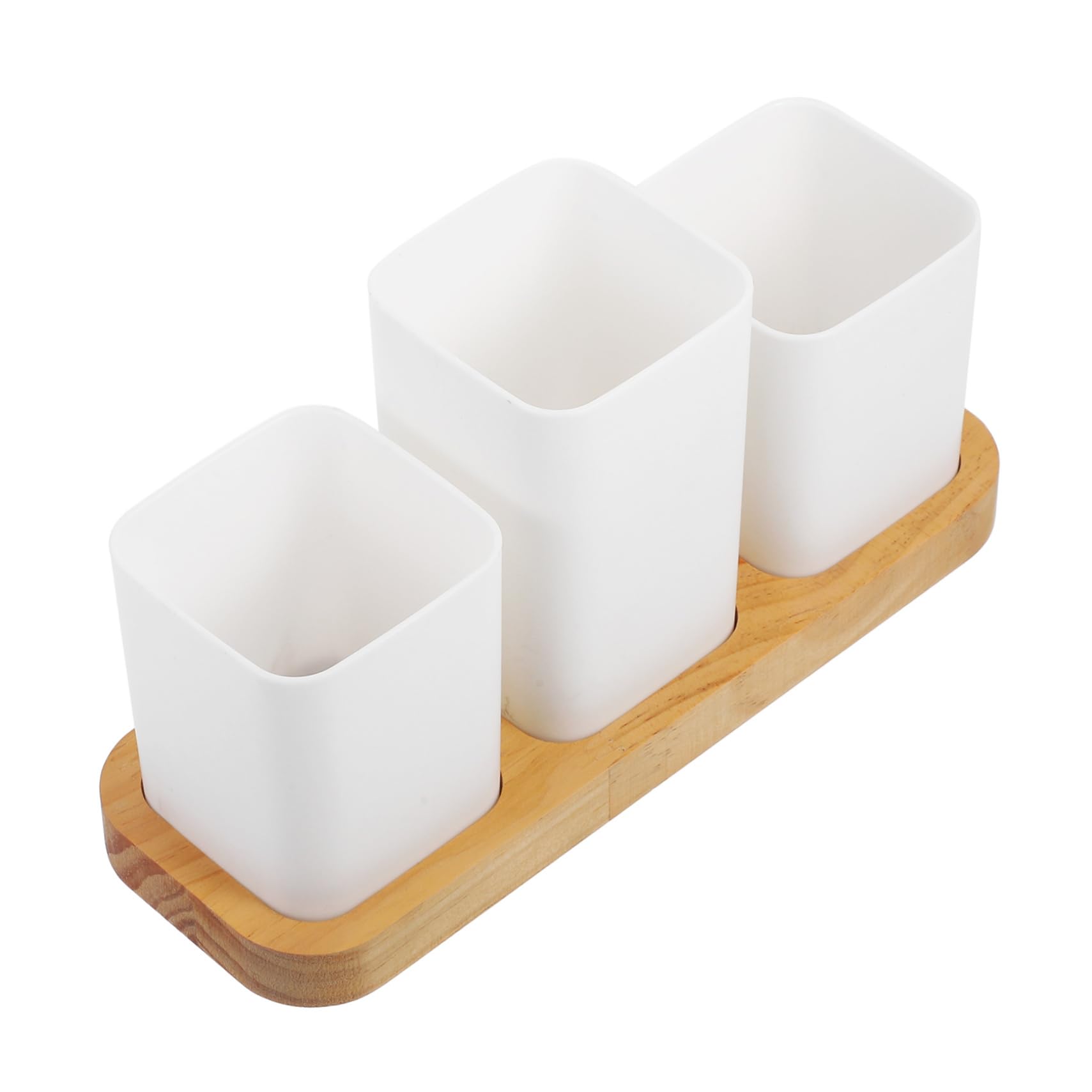 HEALLILY 1Set Chopstick Draining Holder with Base Kitchen Utensil Organizer for Countertop Silverware Storage for Forks Spoons Chopsticks Design for Home Restaurant Use