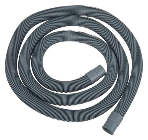 Kit De Extensión Manguera Drenaje Gris 2 Metros 20mm for Lavadora Secadora Lavavajillas