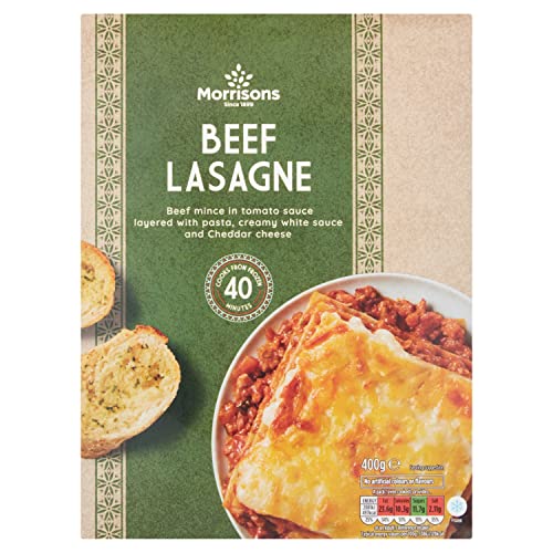 Morrisons Italian Beef Lasagne 400g (Frozen)