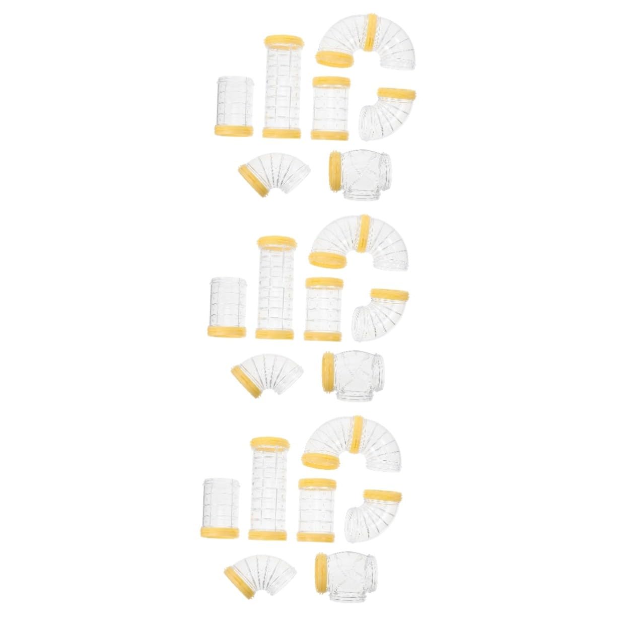 Tubes pour cage hamster extensibles pour créer un parcours de jeu ludique à la maison