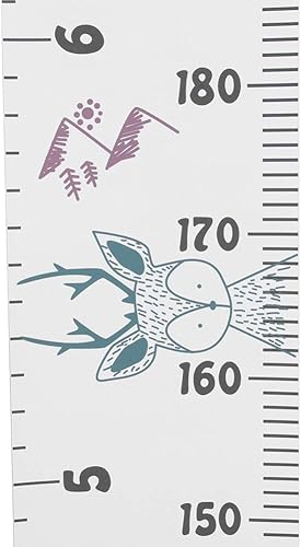 Miniatura 7 de Tabla de altura de pared, tabla de crecimiento para bebés, regla de pared linda, tabla de crecimiento para dormitorio de bebés y niños pequeños (1,