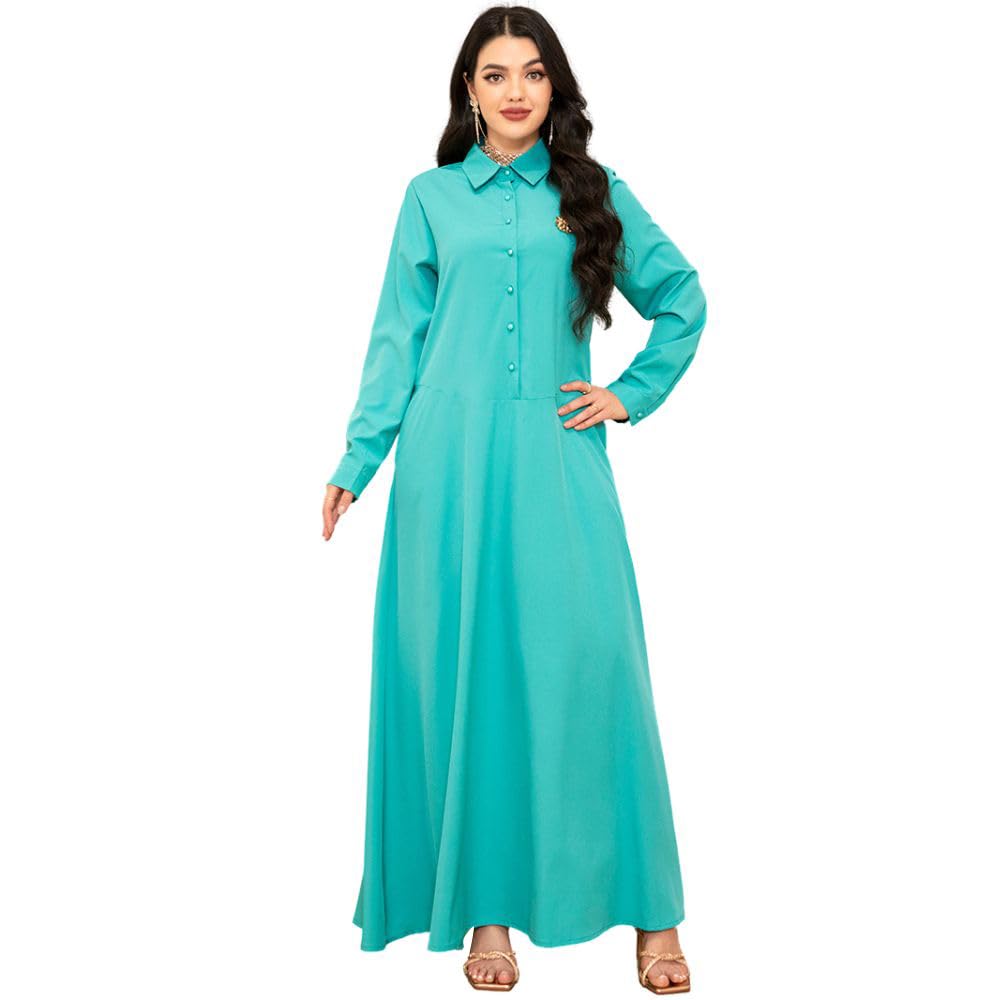 FridayInSweet Floral contrast Printing Regular sleeve Kaftan Abaya Jalabiya Dresses