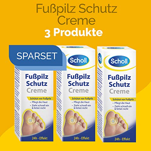 Preisvergleich Produktbild Scholl Fusspilz Schutz Creme 90ml (3 x 30ml)