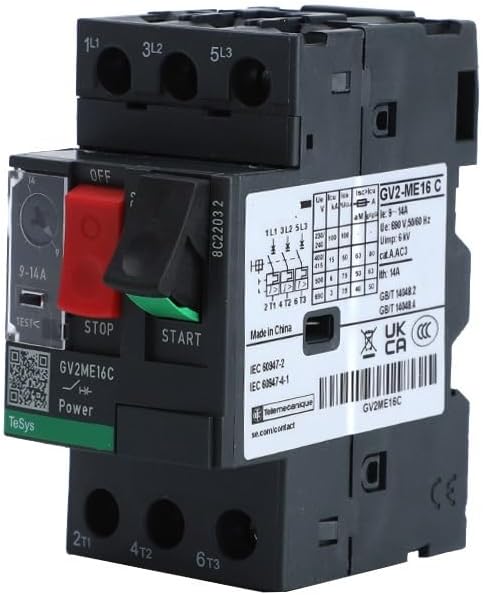 GV2ME01C ME16C 04C 07C 08C 21C 22C モーター保護モーター回路ブレーカー(Gv2me08c)