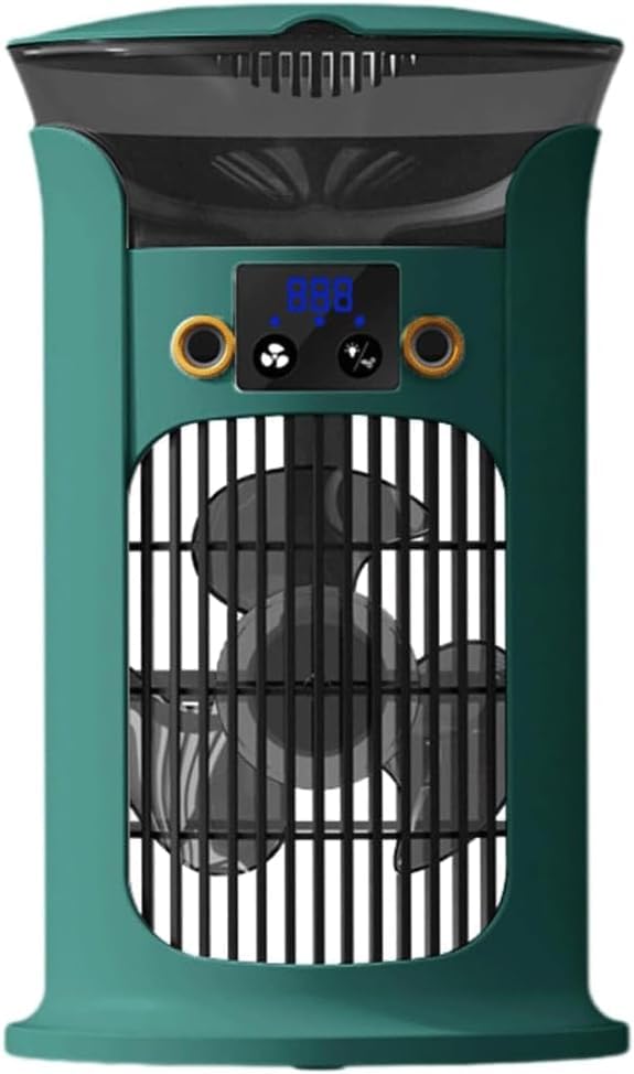 Ventilador de Aire Acondicionado portátil con alimentación USB, humidificador de Aire, Mini Enfriador de Aire Personal, Ventilador de refrigeración Ultra silencioso para Viajes Familiares y Oficina.