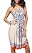 ACVIP Women's Sexy Bohemian Beach Dresses Khaki (M)