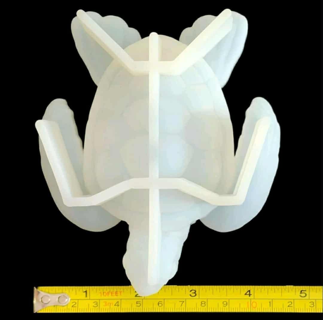Small Turtle Silicone Mold | 13cm x 6.5cm x 7.5cm | DIY Silicone Mold