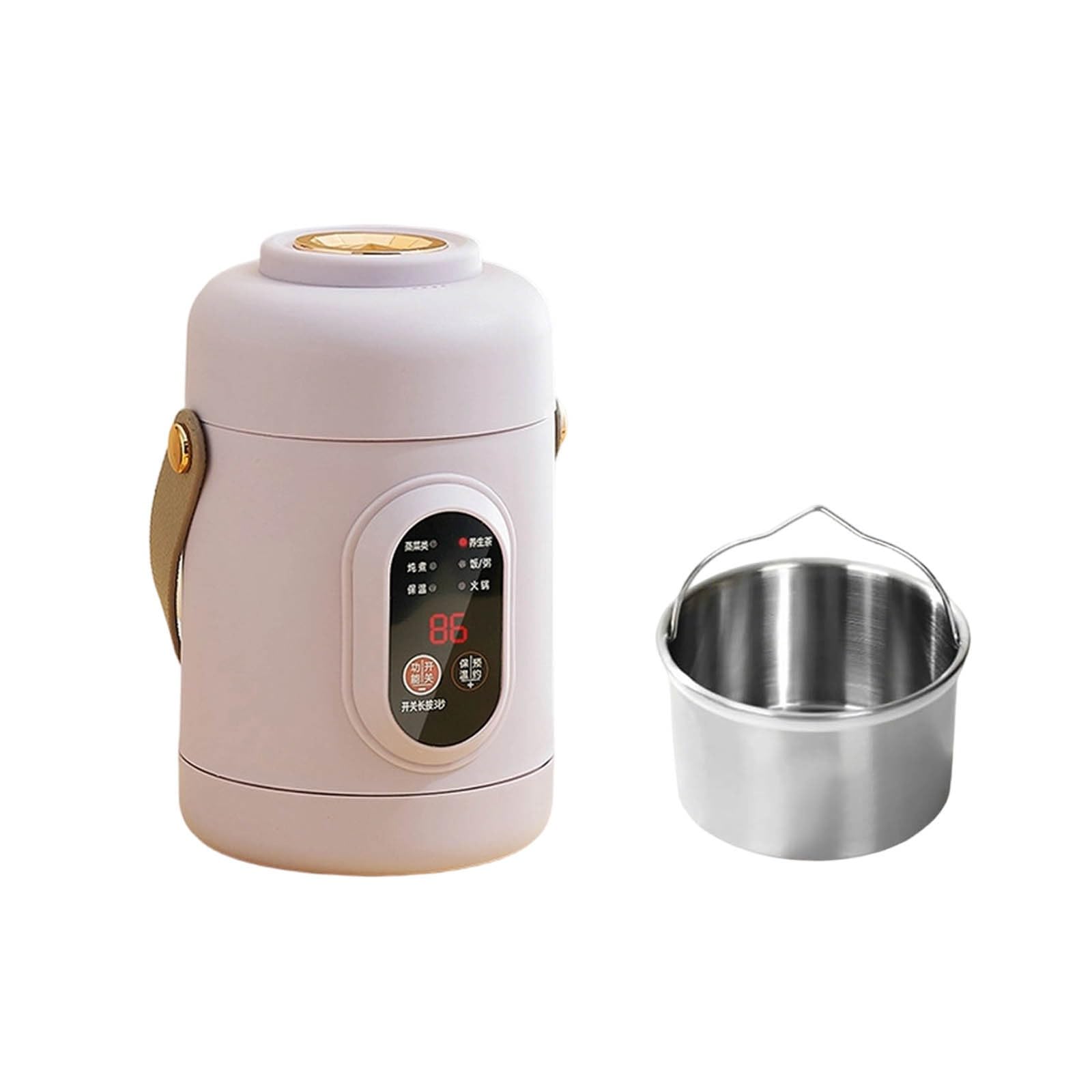 Boîte de cuisson multifonctionnelle vapeur pour des repas frais au bureau