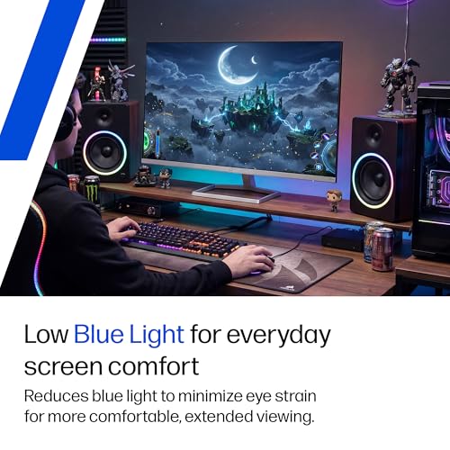 Image of HP Series 5 23.8 inch FHD Monitor with Speakers - 524sf,23.8inch(60.5cm),FHD(1920 x 1080),300 nits, Eye Ease,Anti-Glare,2.5kg, 524sf