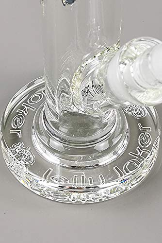 Jelly Joker Bigfoot Ice - Bong blindado (45 cm, 9 mm, incluye clipper)