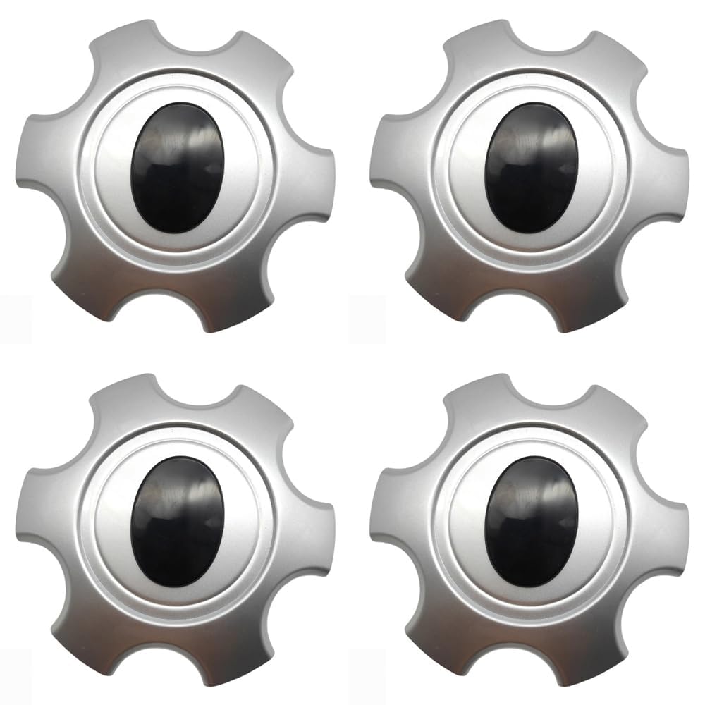 4 Pcs Wheel Centre Caps for Lexus GX470 2003-2009 Centre Cover Rim Covers Replacement,normal-Silver