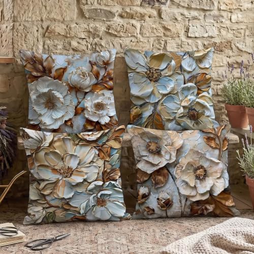 Housse de coussin double face 60x60 imperméable et résistante - 5