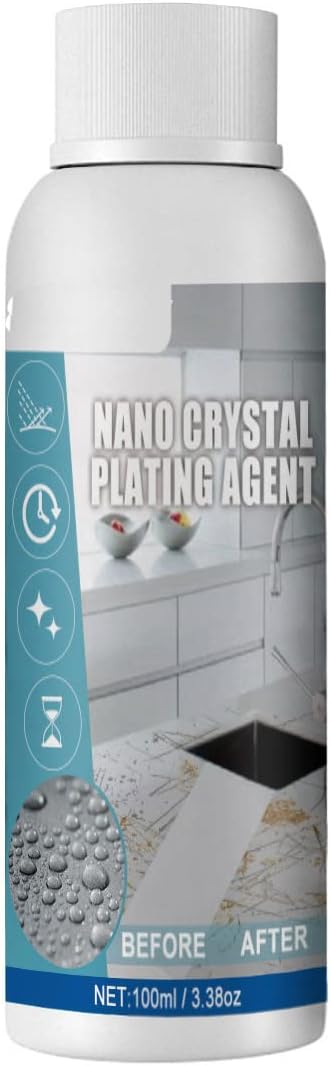 Stone Nanocrystal Coating Granite Cleaner Stone ,Crystal Plating Agent ,Marble Nano Crystal-Plating Agent,Nano Crystal Plating Agent for Kitchen (1pc)