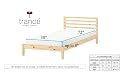 Trance Cotton Feel Terry Ultra Soft Waterproof Mattress Protector | Small Bed Protector Small Size (72x30 inch | 6x2.5 feet, Brown - Pack of 1) gallery image