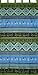 Indian Print Tab Top Curtain Drape Panel Cotton 44" x 88" Blue Green