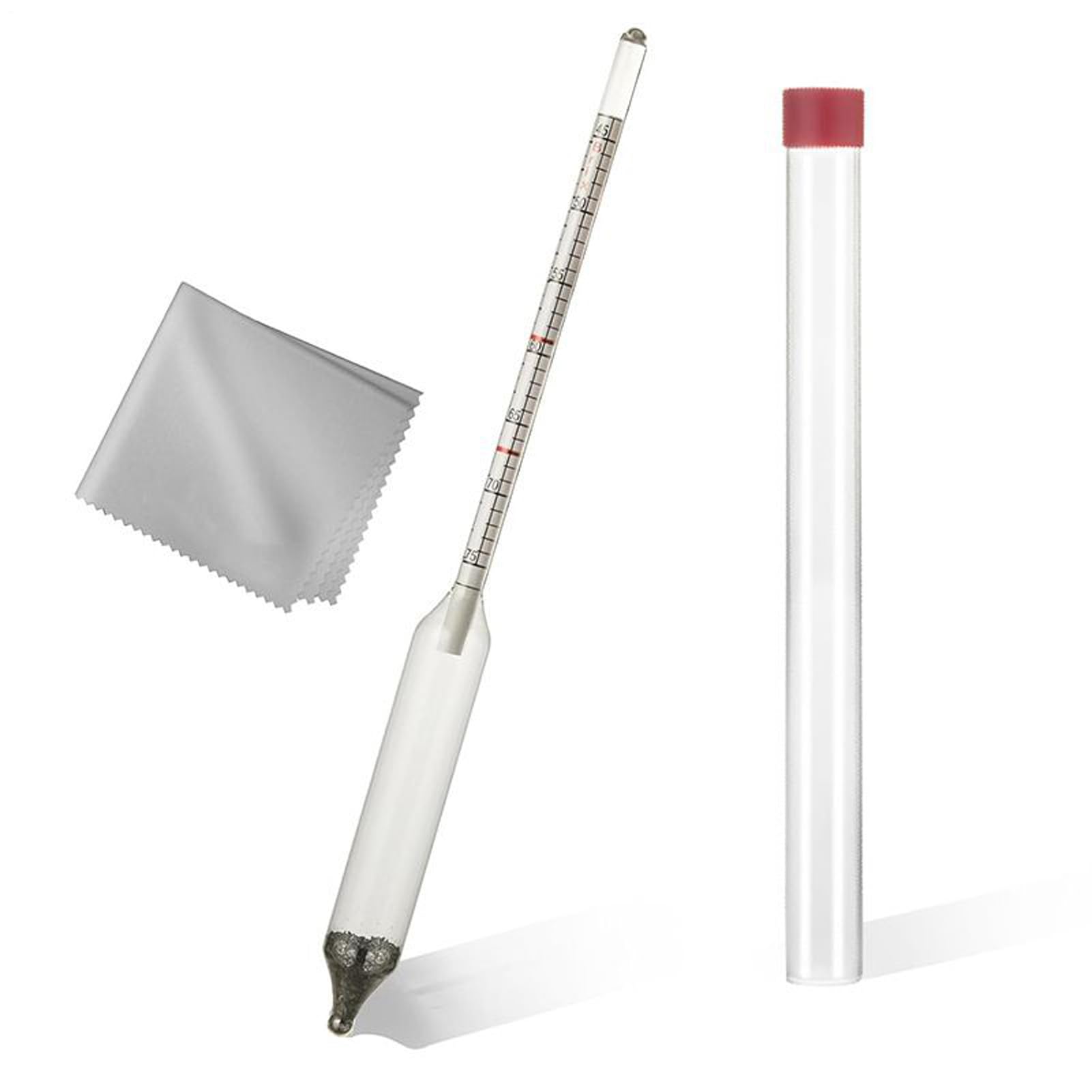 Densimetro para sirope de arce, instrumento para medir de arce, azucarado, instrumento manual con Baumé y legible para panadería y uso doméstico
