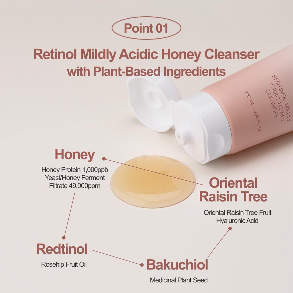 Kopher Redtinol Mildly Acidic Honey Cleanser - Image 3