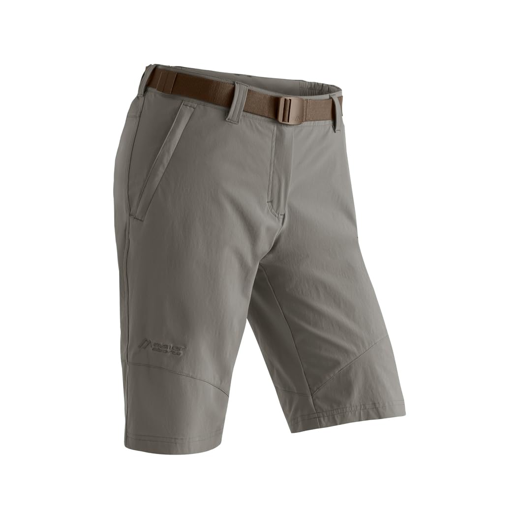 maier sports Women's Lawa Functional Bermuda Shorts - Teak, Size 46