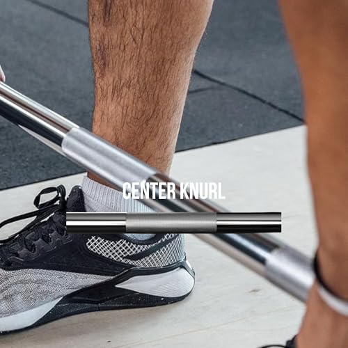 Rep Fitness Barbells- Choose between the Teton Training Barbell (15 or 20KG), Delta Mixed-Use Bar (20KG), Badlands Powerlifting Barbell (20KG) - Image 6