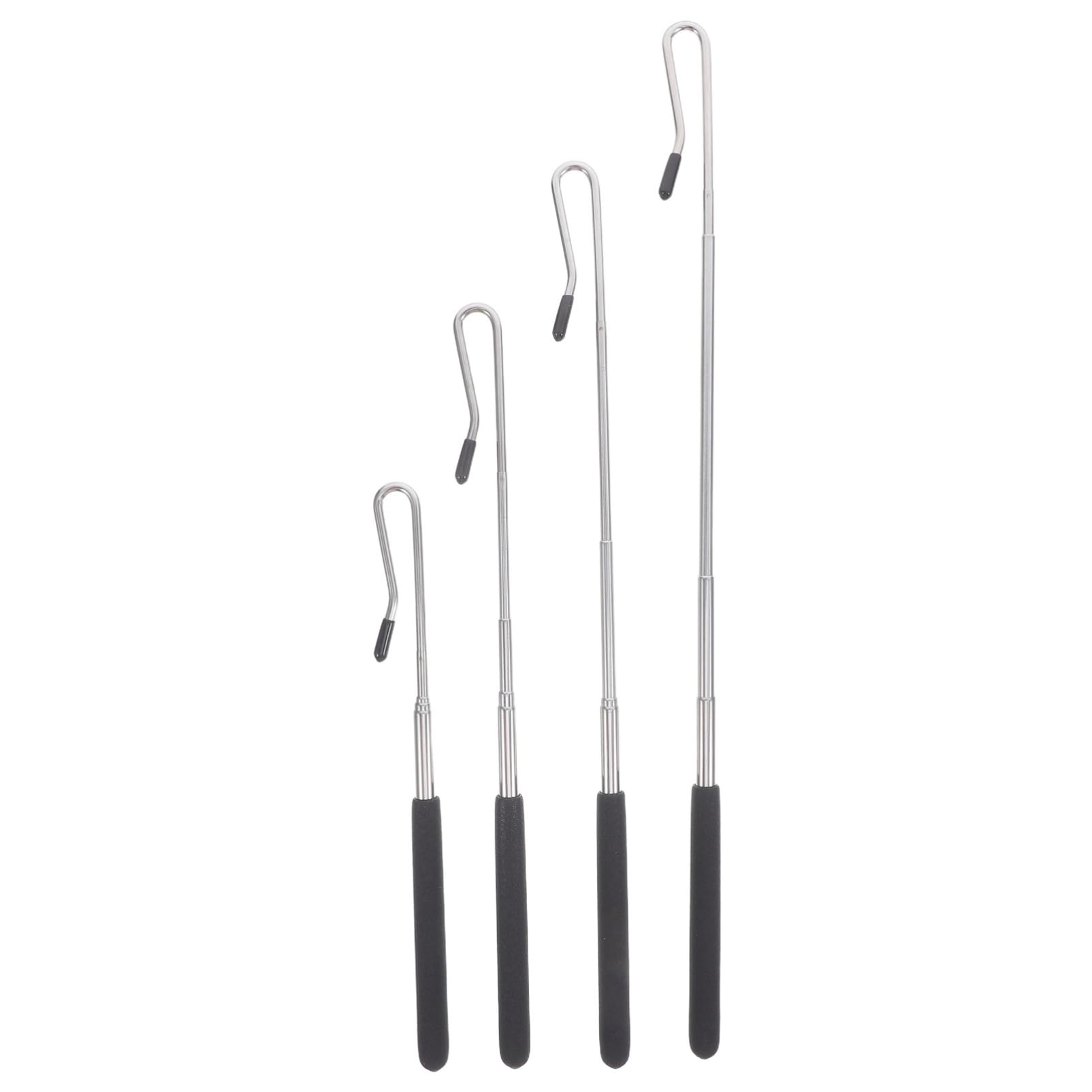 Toddmomy 4 Varillas de Mano Telescópicas de Aleación Ajustables para Control de Brazos de Títeres, Accesorios para Títeres en Escenario o Control Individual