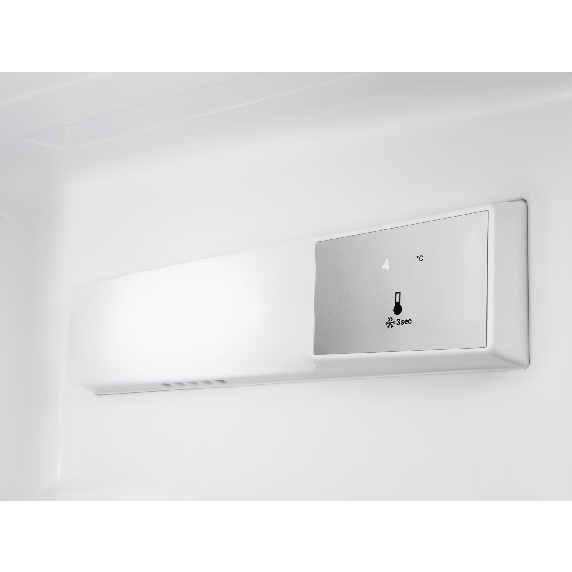 Electrolux LTB1AE24W0 - Frigorifero Congelatore 206 L ColdSense con Sensori Temperatura, LowFrost Meno Ghiaccio, FastFreeze Congelamento Rapido, Comandi Elettronici, 1485x580x567 mm, Classe E, Bianco