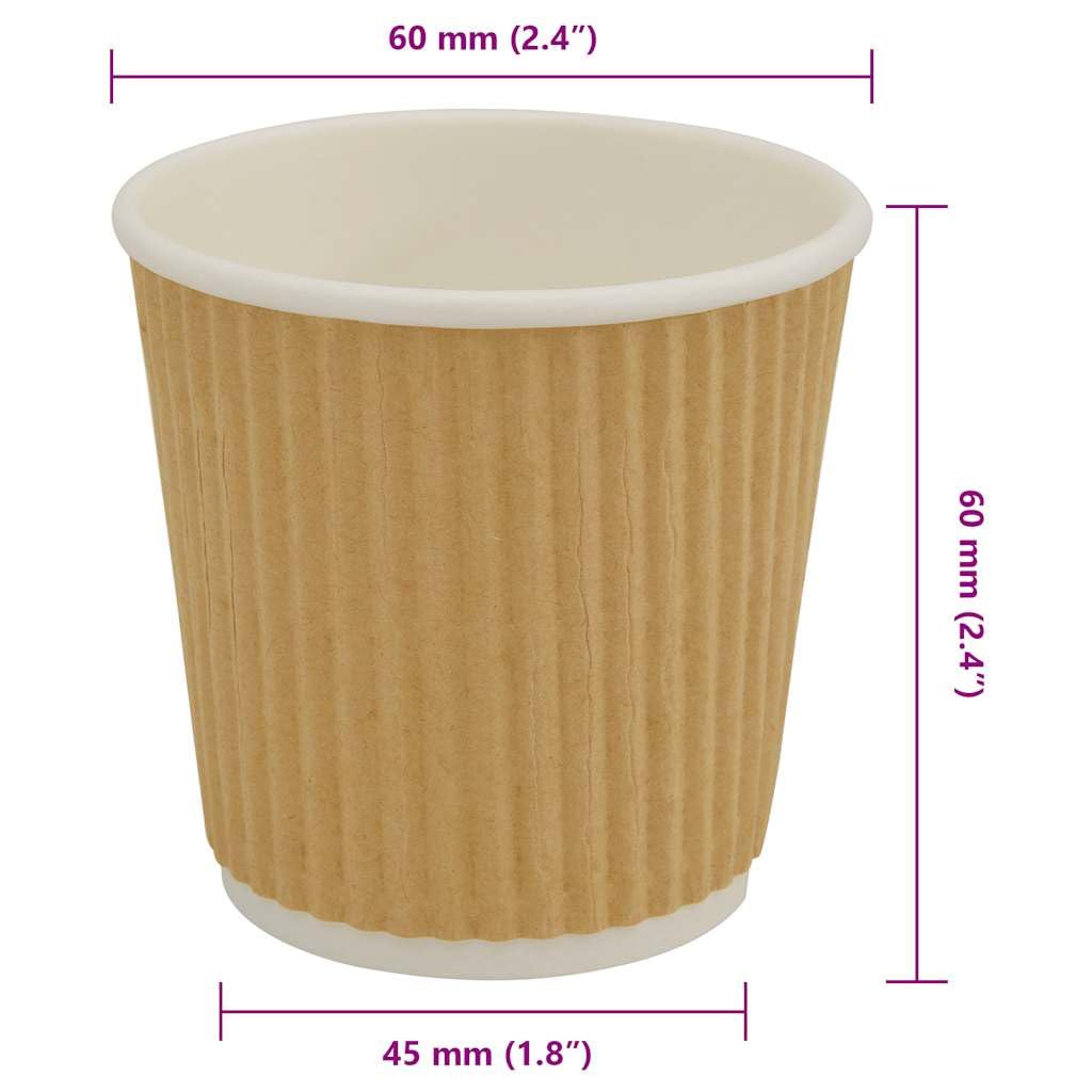 Homgoday Arredo Bicchieri da caffè in Carta 1000 pz 4oz 100ml Marrone,Arredo Arredo Mobili da Interni per Camera da Letto Soggiorno Ufficio MEDELLO4102798