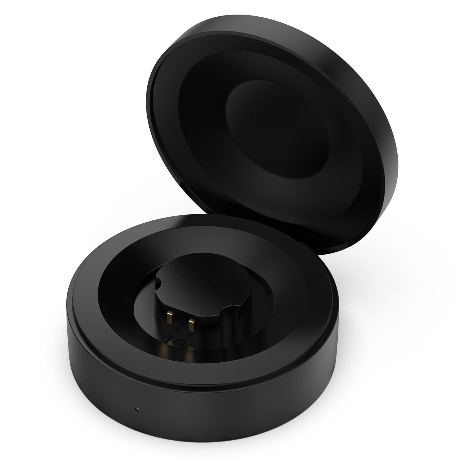 Generic Caja de Carga de Anillo Inteligente Tipo C, Cargador Portátil Seguro para Anillo Inteligente RingConn Gen1, Negro, 1 Unidad, Ideal para Uso en Automóvil (8-9#)
