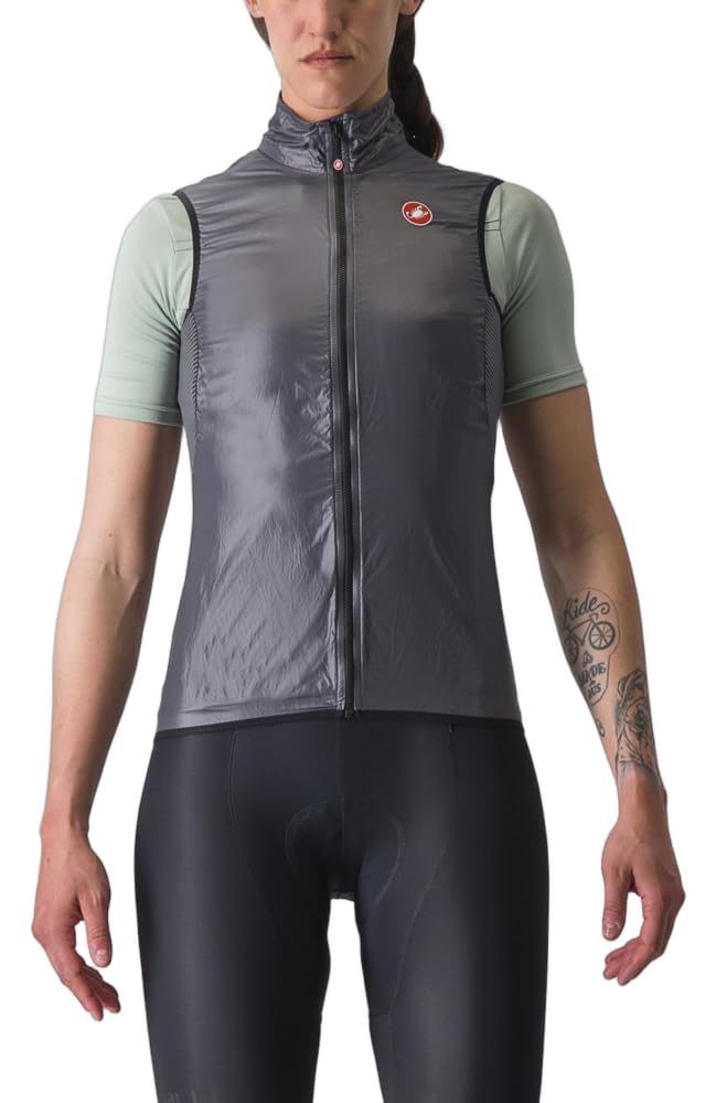 CASTELLI 4520088-030 ARIA W VEST Women's Sports vest Dark Gray L