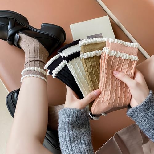 Benefeet Sox Womens Cute Socks Ankle Socks for Women Girls Cotton Casual Sock Crew Turn Cuff Sock4