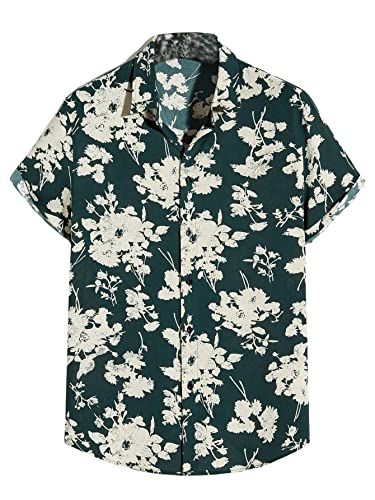 Image of Lymio Men Polyester Stylish Slim Fit Printed Casual Shirt