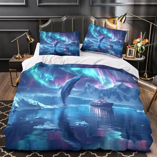 Housse de couette fermeture éclair résistante et anti-pli pour lit simple 140x200