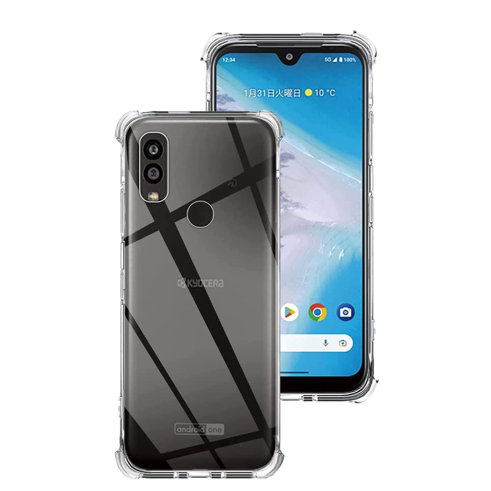 『全面保護』One S10/S10-KC 用のケース One S9 用の保護カバー 薄型 TPU材質 『四隅がエアクッション構造』 耐衝撃 エクスペリア ケース スマホケース 黄変防止/滑り止め/擦り傷防止/柔軟/光沢感/軽·薄/透明