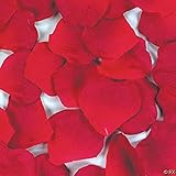 1Pack(100Pcs) Red Rose Petals Artificial Multi-Functional Flowers Decorations, Wedding Party/Vase/Home Decor/Bridal Rose Flower Petals Favors Decoration