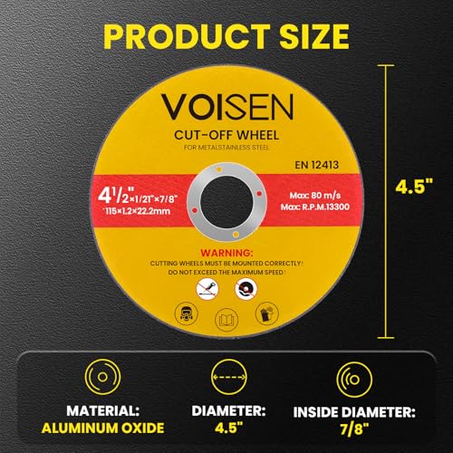 VOISEN 100 Pack Cutting Disc