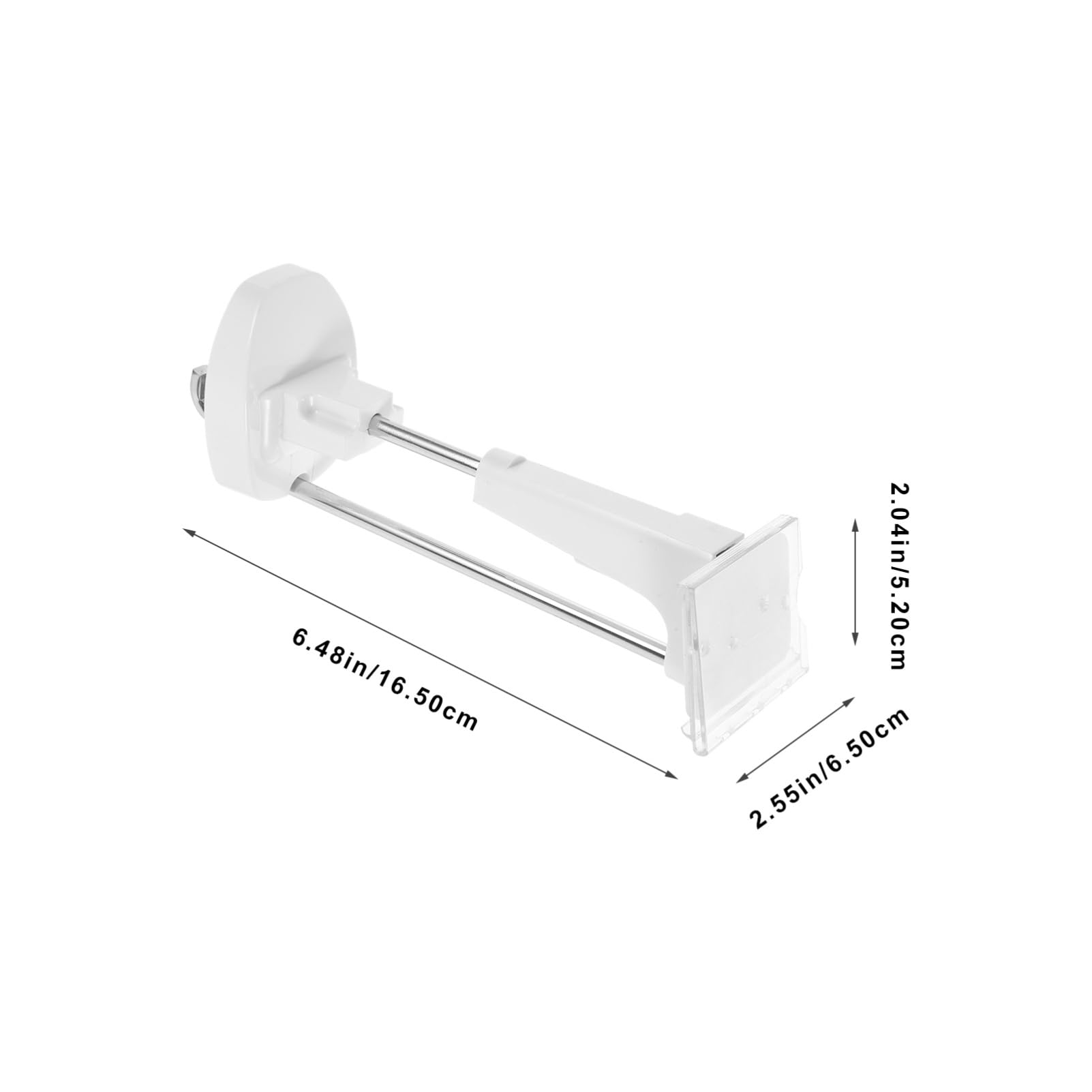 CANIGHT Supermarket Display Hook 6 Inch Pegboard Hook Sturdy Tool Hooks Iron Plastic