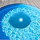 AMSNINK Poolkissen Rund für Winter, 120 x 120 cm Hochwertiges Luftkissen Pool, Perfekt für Poolkissen Winter, Schützt vor Einfrieren & Schneeansammlungen – Langlebiges PVC-Material