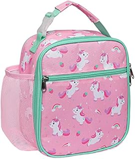 Bagseri Lunch Bag, Insulated Lunch Bag for Boys Men, Portable Lunch Cooler Bag for School Office, with Bottle Holder, Water-Resistant Lining, Grey