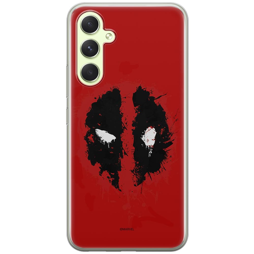 ERT GROUP mobile phone case for Samsung A54 5G original and officially Licensed Marvel pattern Deadpool 012 optimally adapted to the shape of the mobile phone, case made of TPU