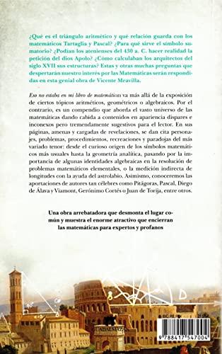 Eso no estaba en mi libro de matemáticas / That