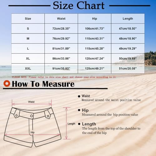Men's Corduroy Shorts Casual Elastic Waist with Drawstring Textured Lightweight Summer Beach Shorts Featuring Pockets4