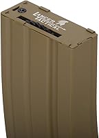 Vista 3 de Lancer Tactical Gen 2 High Cpacity 300 Round AEG Airsoft Training Steel Metal Magazine