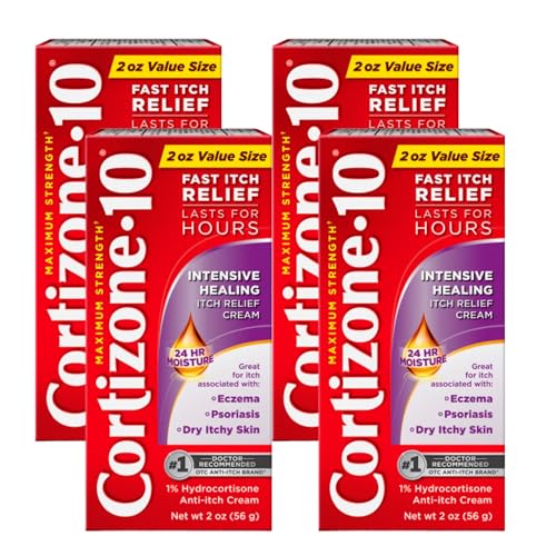 Cortizone-10 Intensive Healing Cream - Best for Contact Dermatitis and Itch