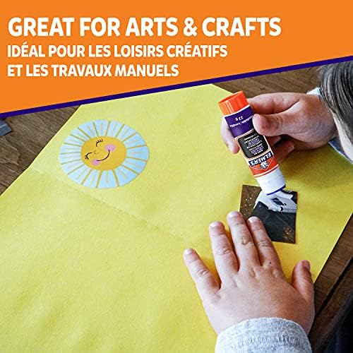 Elmer's Disappearing Purple Glue Sticks | Dries Clear | Great for Schools & Crafting | Washable & Child-Friendly | 6g | 3 Count