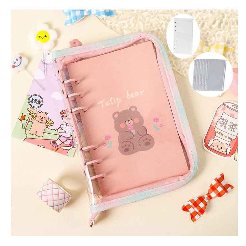 Hello Kitty システム手帳　透明青 Hello Kitty システム手帳 透明青 Hello Kitty システム手帳 透明青