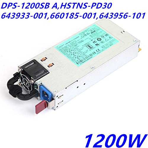 PSU for G8 1200W Power Supply DPS-1200SB A HSTNS-PD30 miniatura 5