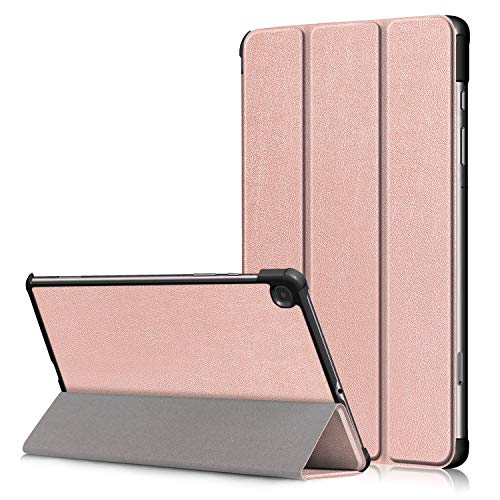 Samsung Galaxy Tab S6 Lite 10.4 2020 P610/P615 Case, Folding Case for Samsung Galaxy Tab S6 Lite 10.4 2020 P610/P615 Tablet, Magnetic Anti-Scratch Case, Case with Pencil Function (Pink)