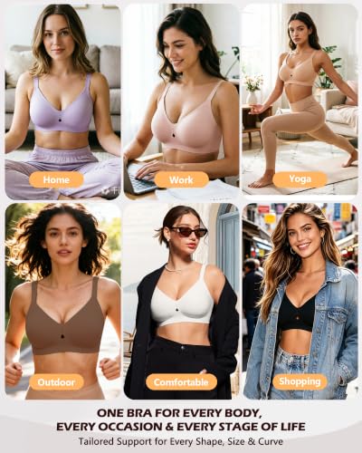 Wireless Jelly Bra(As low as $6.645)(Sizes 32A-42DDD) - $6.64 - image 6
