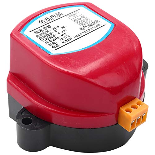 Actuador de 220 V para VáLvula de Compuerta de Conducto de EléCtrico Compuerta Motorizada VáLvula de Viento Conductor 1NM para Tubo de VentilacióN