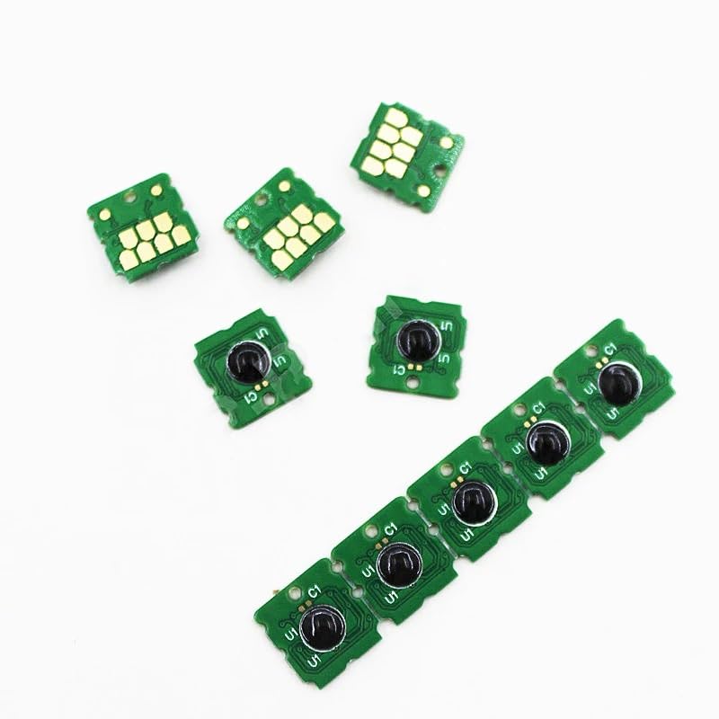 C13S210057 SC13MB Pojemnik konserwacyjny Chip do drukarek Epson T2100 T3100 T5100 T3160 T2170 T3160 F570 T3170 T5170 F571 F500 (3pc) ()